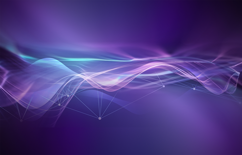 Purple Abstract Wide